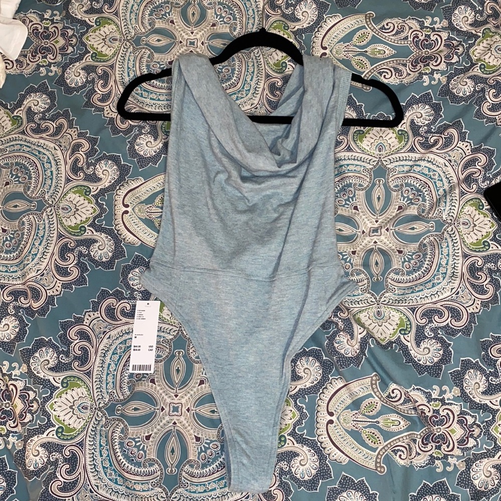Urban Outfitters razor back, cowl neck body suit